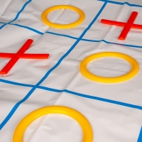 Joc de societate X si 0 gigant, 90 x 90 cm, RMS SR09-E